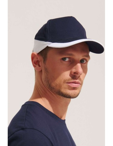 SOL-00595-SOL'S BOOSTER - 5 PANEL CONTRASTED CAP